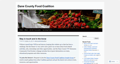 Desktop Screenshot of danecountyfoodcoalition.com